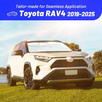 Windshield Sun Shade for Toyota RAV4 2026 (for Toyota RAV4 2019-2025)