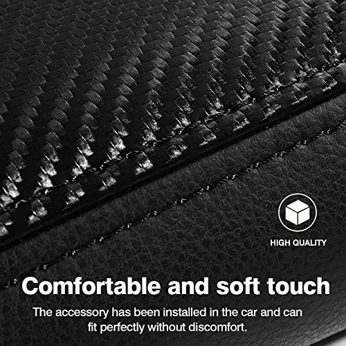 Center Console Cover for Hyundai Sonata 2020 2021 2022 2023 Accessories Carbon Fiber Armrest Cover Anti (Hyundai Sonata 2020-2023)