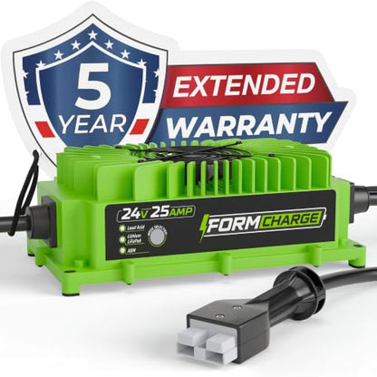24 Volt Battery Charger for Genie Skyjack (Green - SB-50)