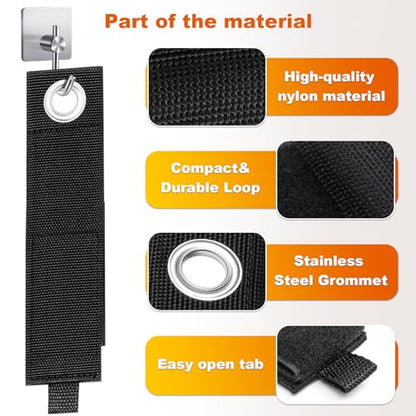 Heavy Duty Storage Straps (9 Pack)