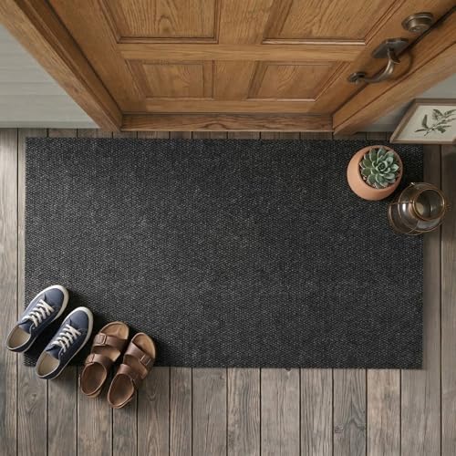 3x5 Commercial Floor Mat (Black Hobnail / 2'7" x 5' (Area Rug))