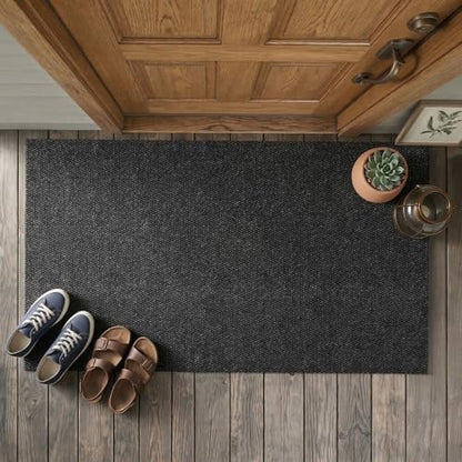3x5 Commercial Floor Mat (Black Hobnail / 2'7" x 5' (Area Rug))