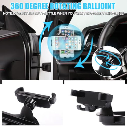 Car Phone Holder Center Console Organizer Compatible with Corvette C8 2020 (B)