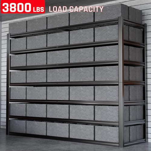 65" W Garage Shelving Heavy Duty (65"Wx24Dx96H | 7 Tier)
