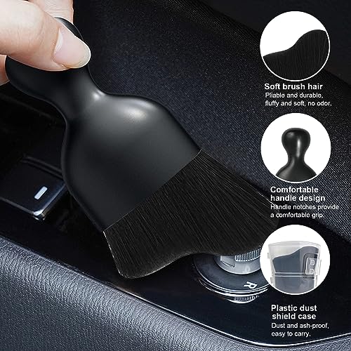 Car Detailing Brush (Black / 1 PC)