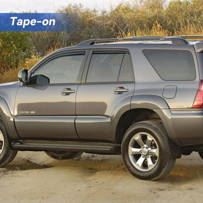 Window Visors Rain Guards for 2003 (2003-2009 Toyota 4Runner)
