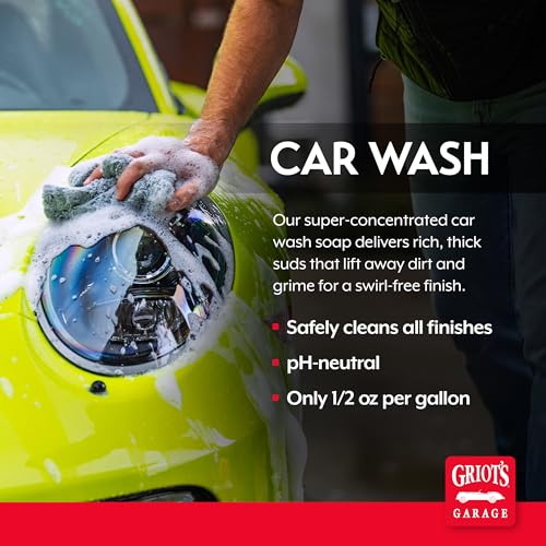 Super Concentrated Car Wash for Vehicle Washing and Cleaning (128 Fl Oz (Pack of 1))