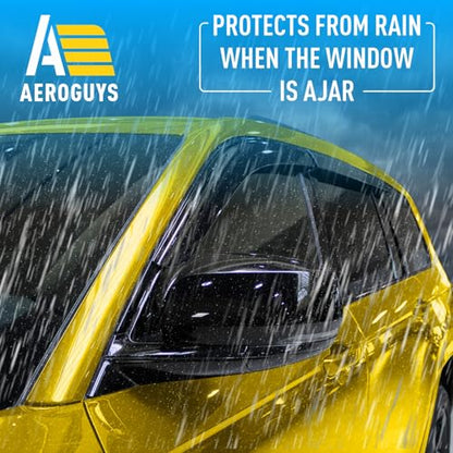 Extra Durable Window Wind Deflectors Tape (For Jeep Grand Cherokee L 21-26)