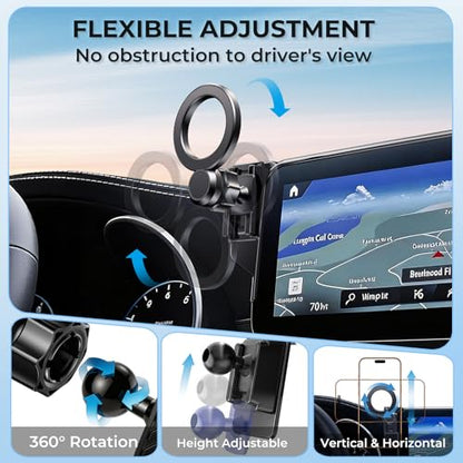Car Phone Holder for Lexus RX RX350 (Fit for 2020-2022 RX, 8-Inch)