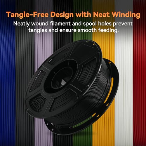 PLA Filament 1.75mm + (Matte Black)