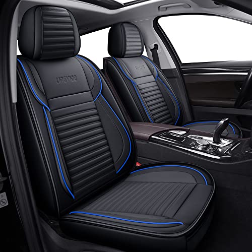 Car Seat Covers Full Set (Blue+Black / Full set)