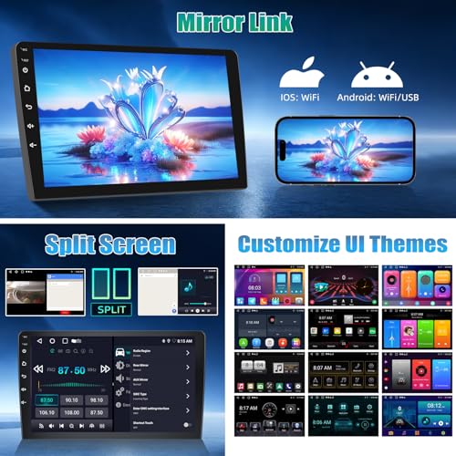 HiFi Audio] 2+64G Android Car Stereo for Hyundai Santa Fe IX45 2013