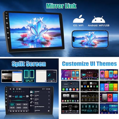 HiFi Audio] 2+64G Android Car Stereo for Hyundai Santa Fe IX45 2013