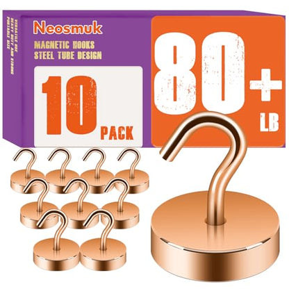 Magnetic Hooks Steel Tube Design for Cruise (Bronze / 80lb Magnetic Hooks)