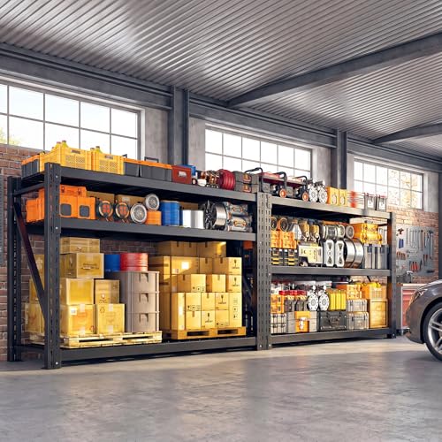 8250LBS Industrial Storage Shelves 2 (60"W x 24"D x 66"H, 4-Tier)