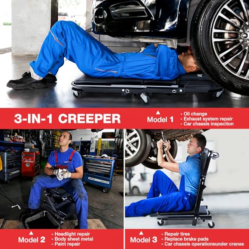 Mechanic Creeper 40inches 3 (Black)