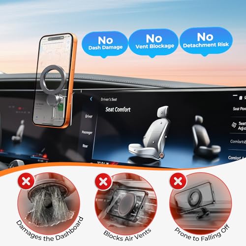 Car Phone Holder for BMW 7 Series & i7 2026 2025 2024 2023 (Fit for 2023-2026 i7/7 Series, 14.9-Inch)