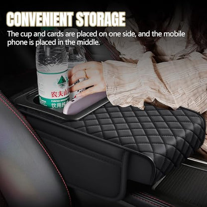 Car Center Console Cover (Black)