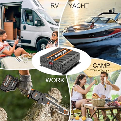 2500 Watt car Power Inverter 12V to 110V (S-2500)