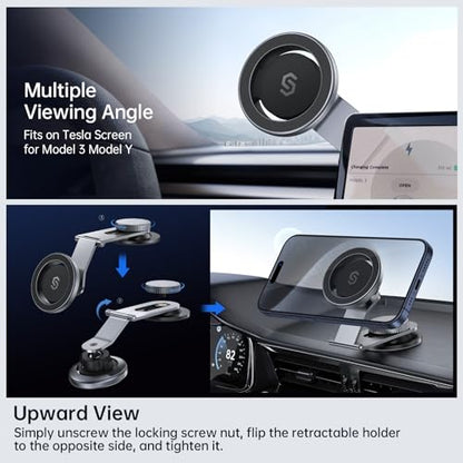 MagSafe Car Mount for Dashboard (Space Gray)