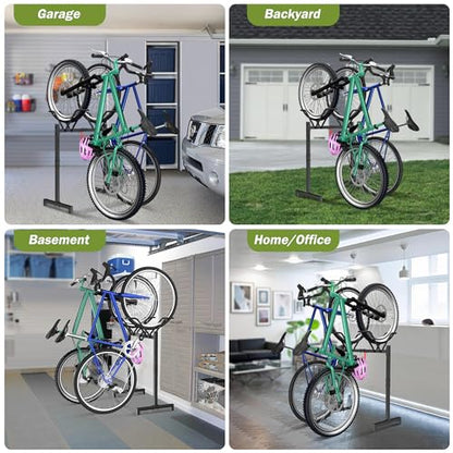 2 Bikes Floor Stand (2 Bikes)