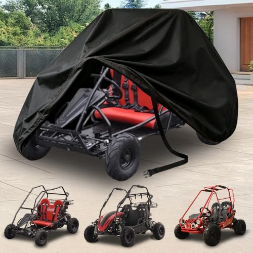Go Kart Cover for Coleman KT196 GO Kart Covers 420D Waterproof Heavy Duty (Small-67"*47"x 46")