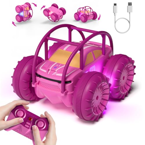 Amphibious Remote Control Car (Pink)