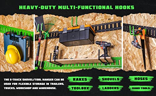 E Track Tool Hanger (8 Pack)