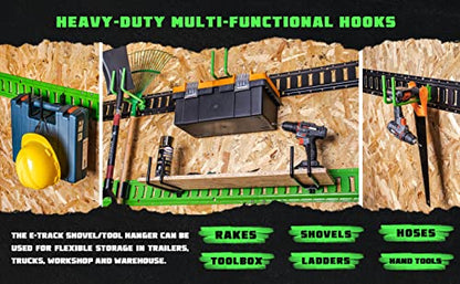 E Track Tool Hanger (8 Pack)