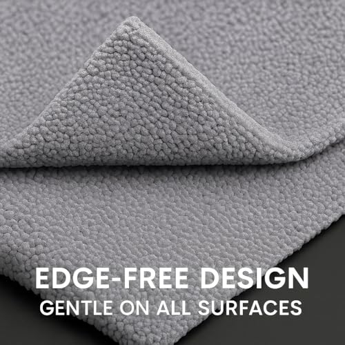 Paks Edgeless Microfiber Towels for Cars (16 x 16 Inch)