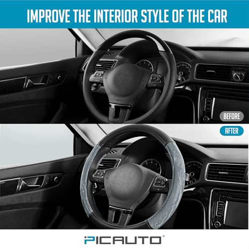 Steering Wheel Cover (Gray)