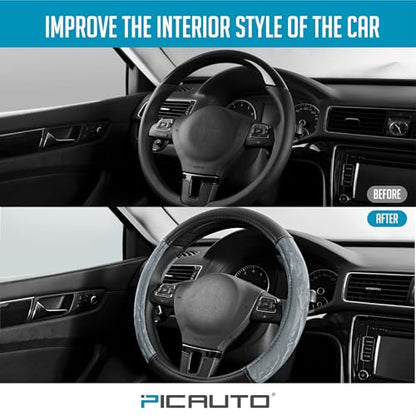 Steering Wheel Cover (Gray)