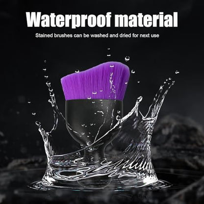 2 PCS Car Detailing Brush (Pure Purple / 2 PCS)