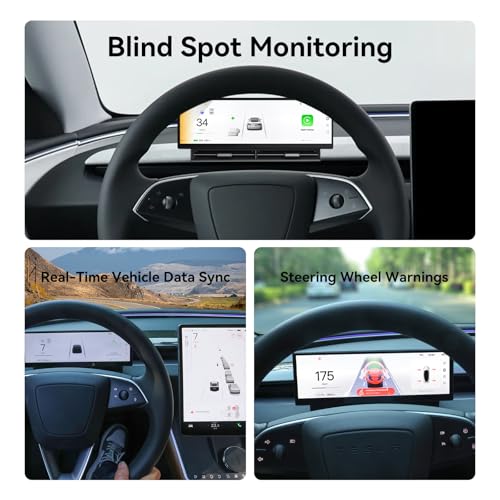 10.88 Inch Head Up Display Compatible with Tesla Model 3 2017 (For Model 3(2017-2023)/Y(2019-2024))