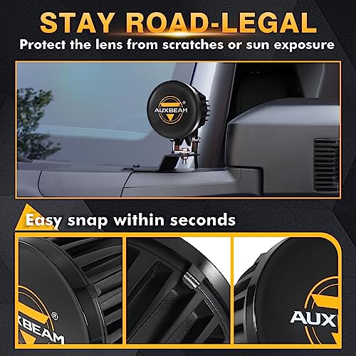 C4 Series 4 Inch Round Offroad Protective Lens Covers (C4 Series Light Covers)