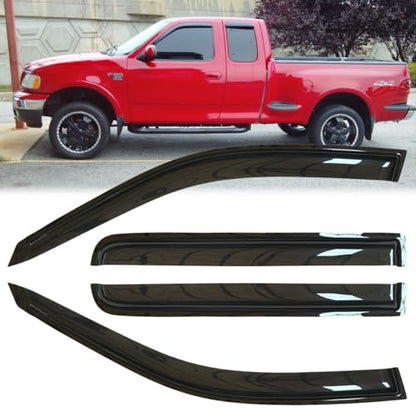 4pcs Original Window Visors for 97 (for F-150 97-03 Super/Extended)