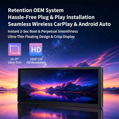 10.25 Inch Wireless Android Auto for Audi Q3 3GMMI