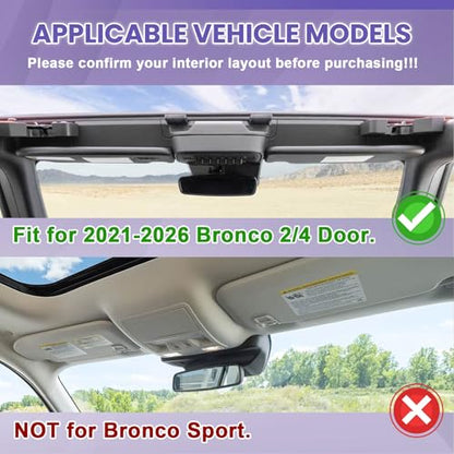 Center Console Sunglasses Holder For 2021