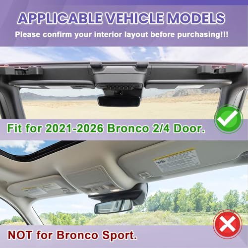 Center Console Sunglasses Holder For 2021