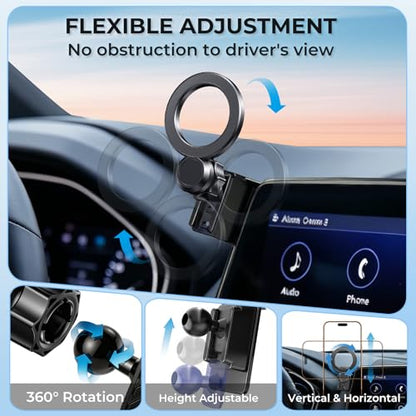 Car Phone Holder for Cadillac CT5 2024 2023 2022 2021 2020 (Fit for 2020-2024 CT5, 10-Inch)