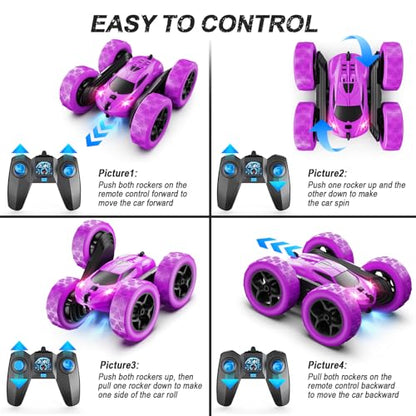 RC Cars Purple Remote Control Car for Girls (Purple)