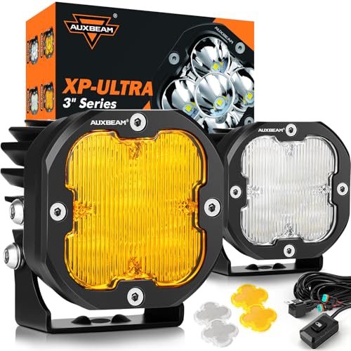 XP Ultra Series 3" Wide Flood Beam Offroad Lights LED Pods 2 (XP-Ultra Series 3" Flood Beam)