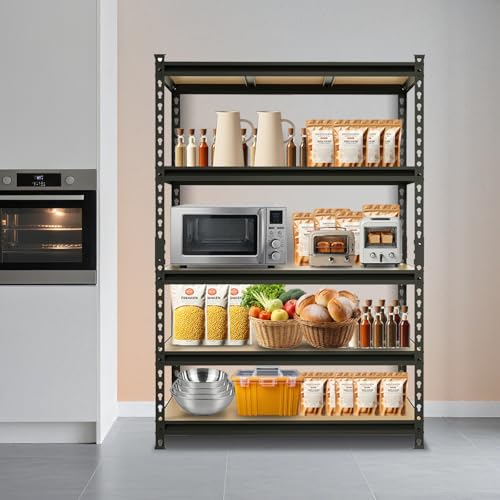 Storage Shelving Unit (72"Hx48"Wx24"D)