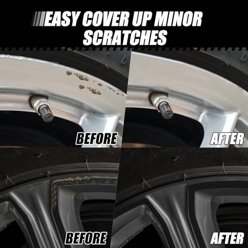 Matte Black Rim Touch Up Paint (Matte Black)