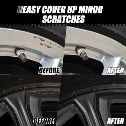 Matte Black Rim Touch Up Paint (Matte Black)
