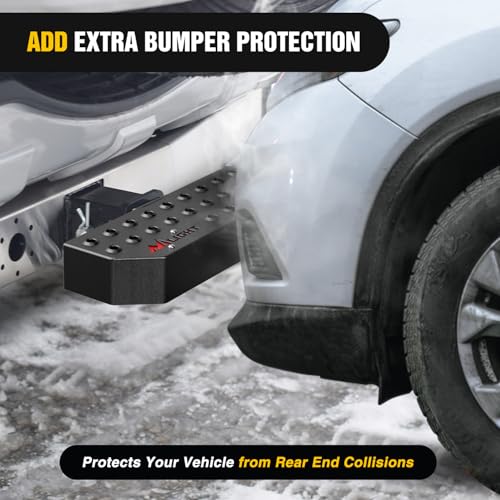 11.9" Hitch Step with 2" Hitch Receiver for Pickup Truck Car SUV (11.9 Inch Hitch Step)