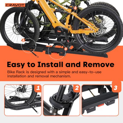 CyberRack S3 Ebike Rack 300lbs Capacity for 3 Ebikes (S3-300lbs)