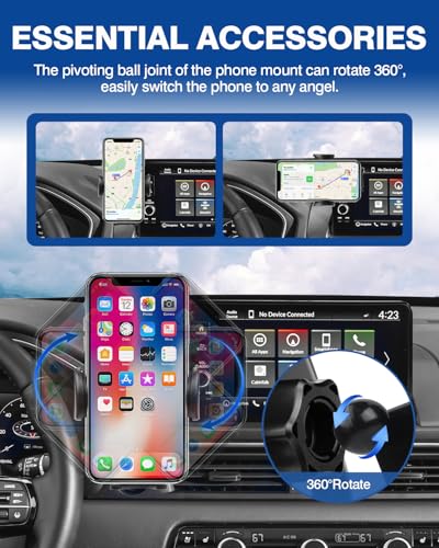 Custom Fit for Car Phone Holder Honda Pilot 2023 (Auto-Look / Honda Pilot 2023-2026(7/9-In))