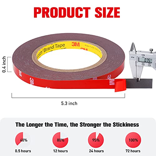 Double Sided Heavy Duty (33FT (1 Pack))