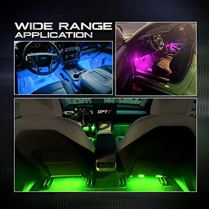 Aura RGB Interior SUV & Van Lights with Remote Control (6pc Single Row / RGB (Red, Green, Blue))